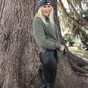 NEW Faux Leather Leggings!